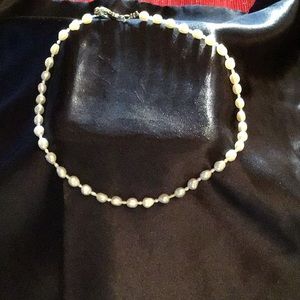 16 inch freshwater pearl necklace.